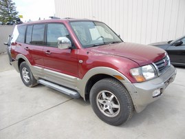 2001 MITSUBISHI MONTERO LIMITED RED 4WD AT 3.5 193901